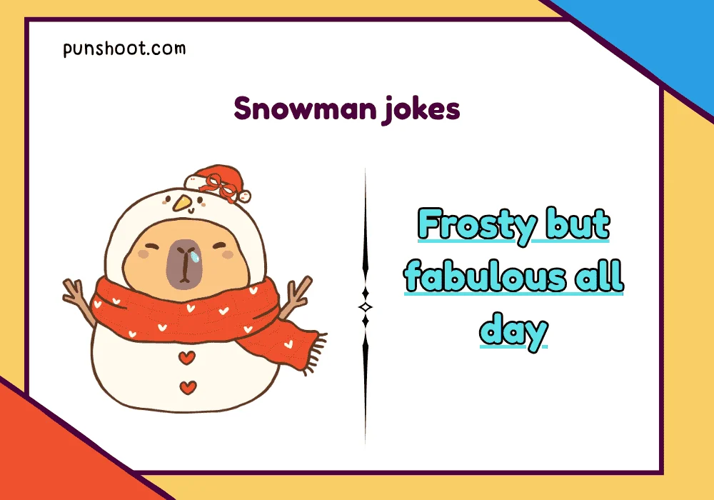 Snowman jokes