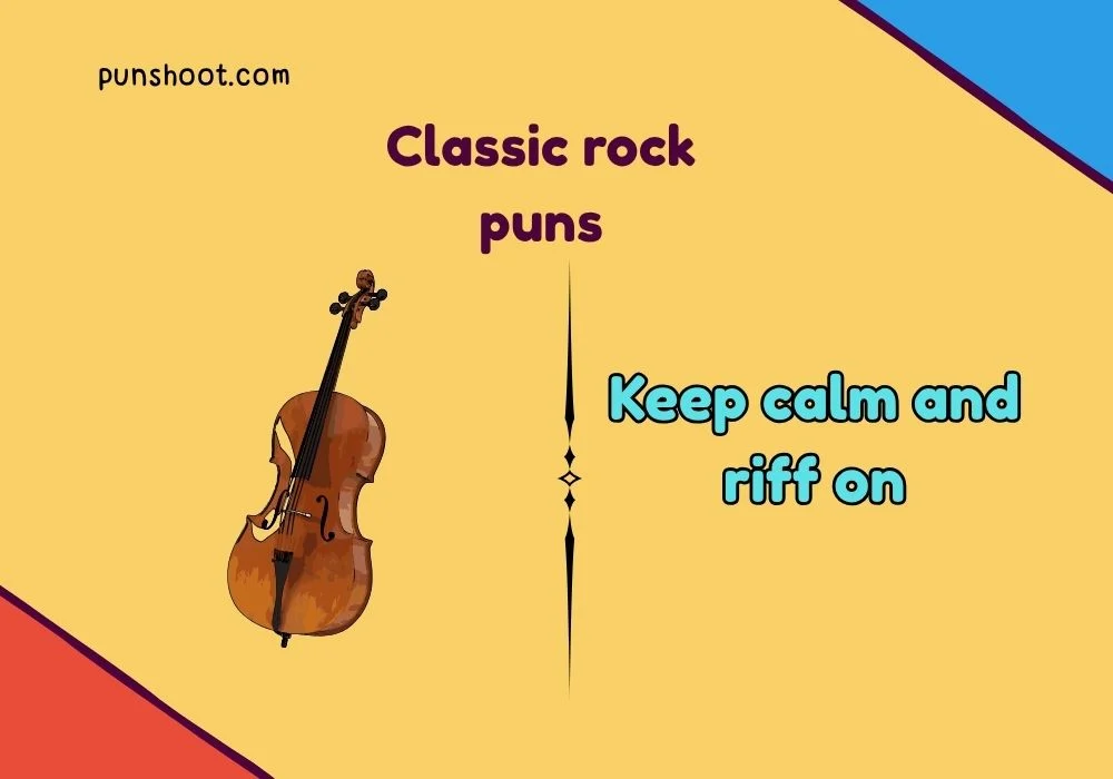 Classic rock puns