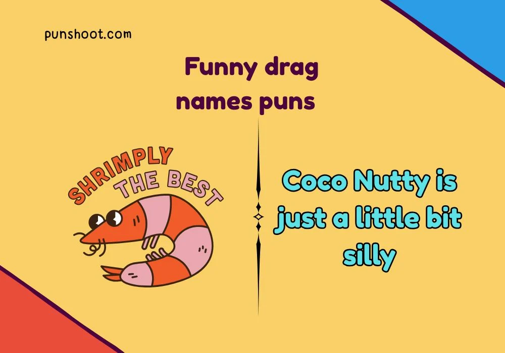 Funny drag names puns
