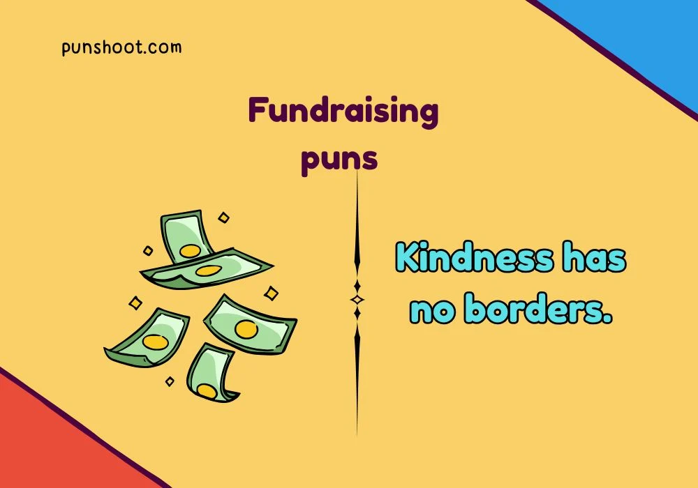 Fundraising puns