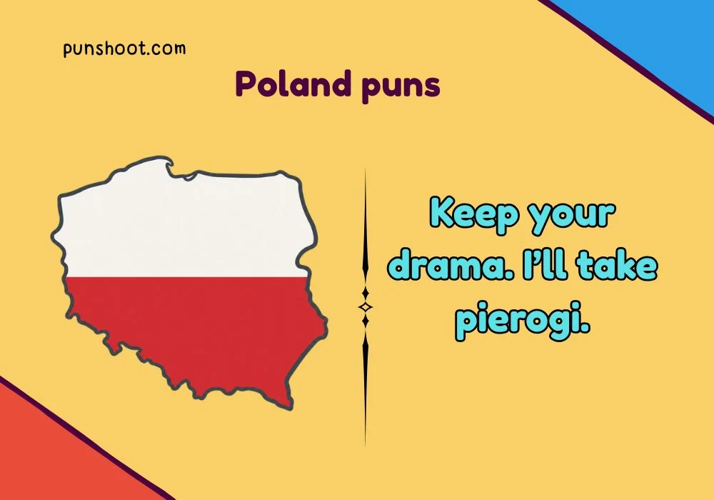 "poland puns"