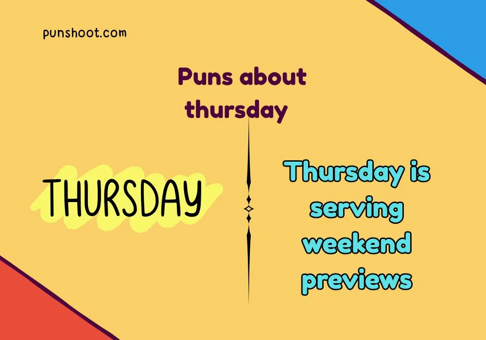 Puns about thursday