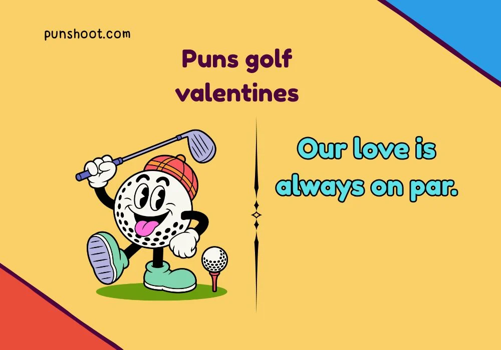 Puns golf valentines