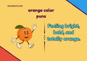 orange color puns
